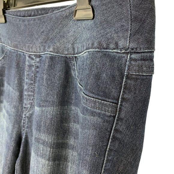 Westport W62 Signature Fit Pull On Jeans Jegging Stretch M 3080 Capri Crop - Picture 3 of 7